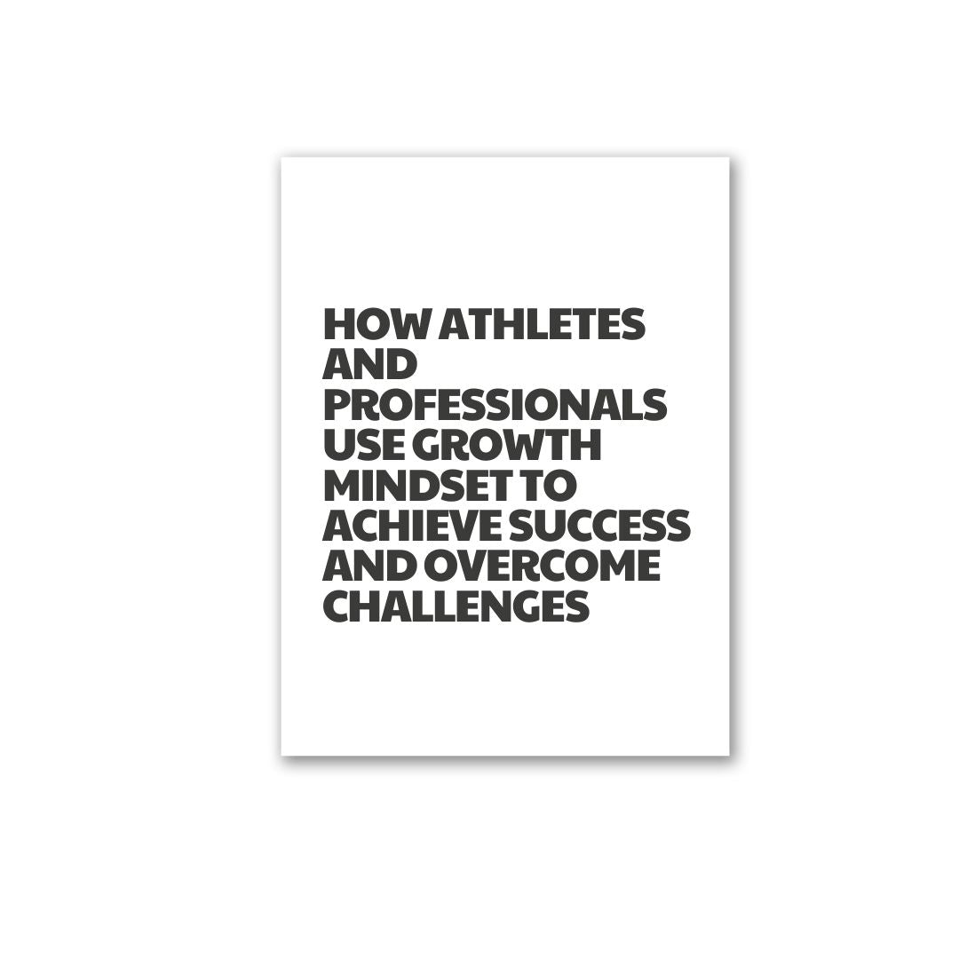 The Secret to Athletic Success: Why Mindset Matters More Than Talent