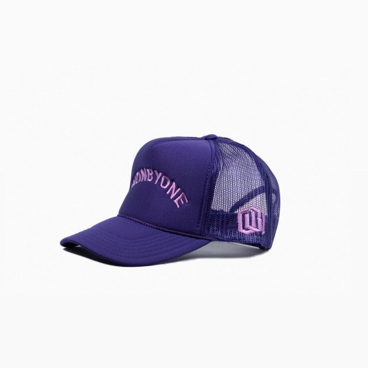 ARCHED LOGO TRUCKER HAT